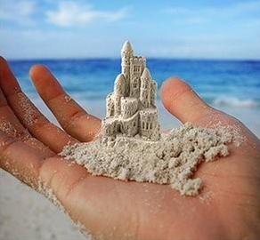 Castelos de areia
